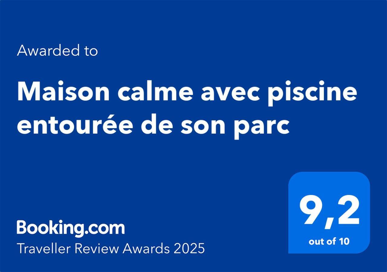 Villa Maison Calme Avec Piscine Entouree De Son Parc Quintenas